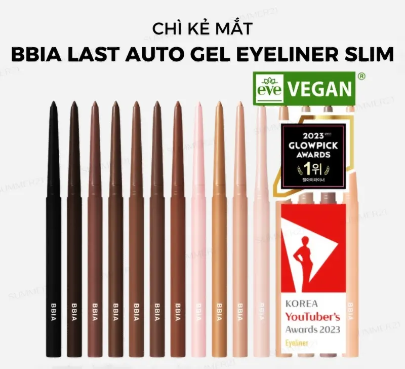 Bbia Last Auto Gel Eyeliner Slim