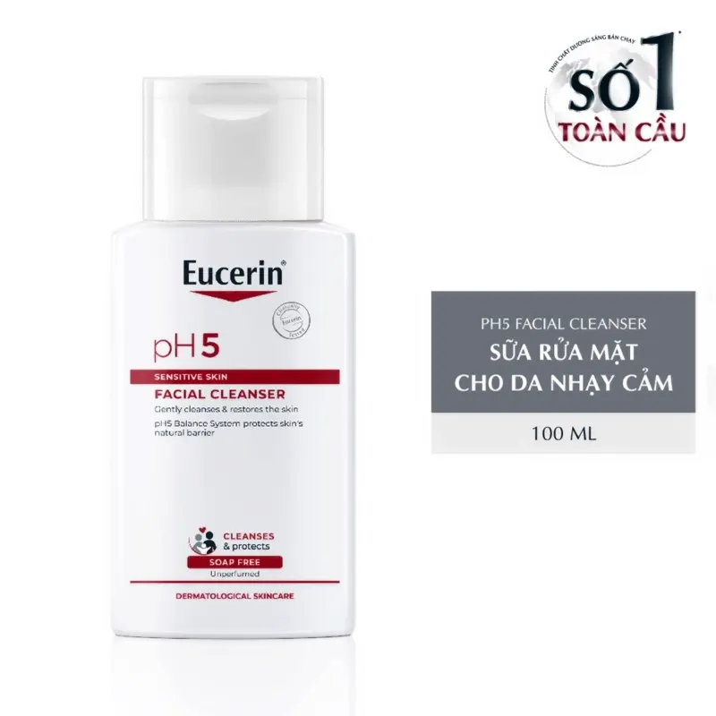 Eucerin Facial Cleanser pH5 Sensitive Skin