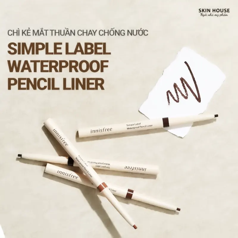 Innisfree Simple Label Waterproof Pencil Liner