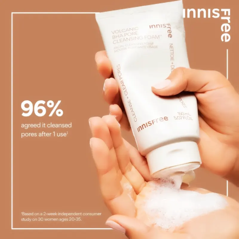 Innisfree Volcanic Pore BHA Cleansing Foam