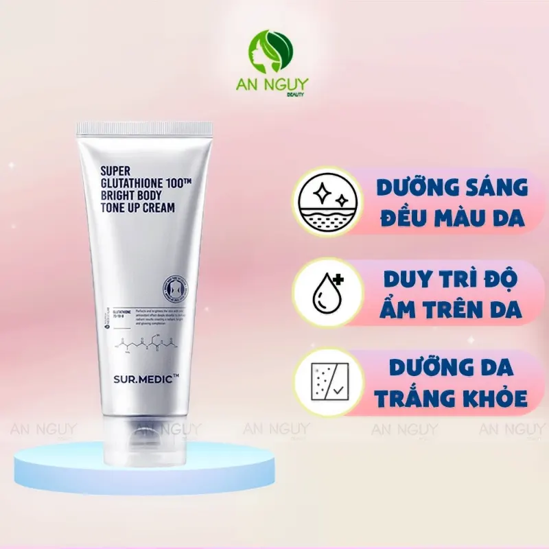 Sur.Medic Super Glutathione 100TM Bright Body Tone Up Cream