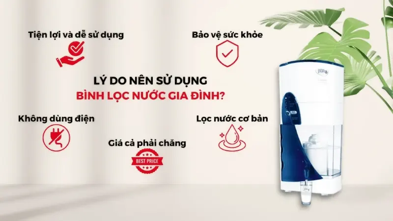 Có nên mua máy lọc nước mini cho gia đình không