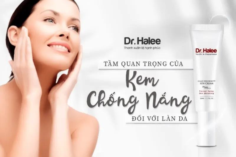 Tầm quan trọng của việc dùng kem chống nắng