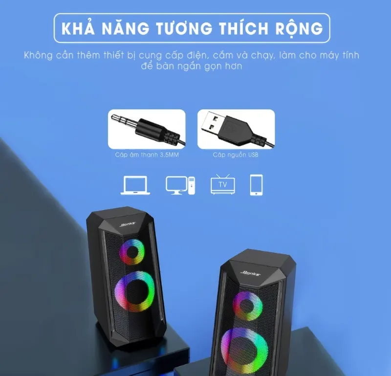 Các loại loa máy tính để bàn mini