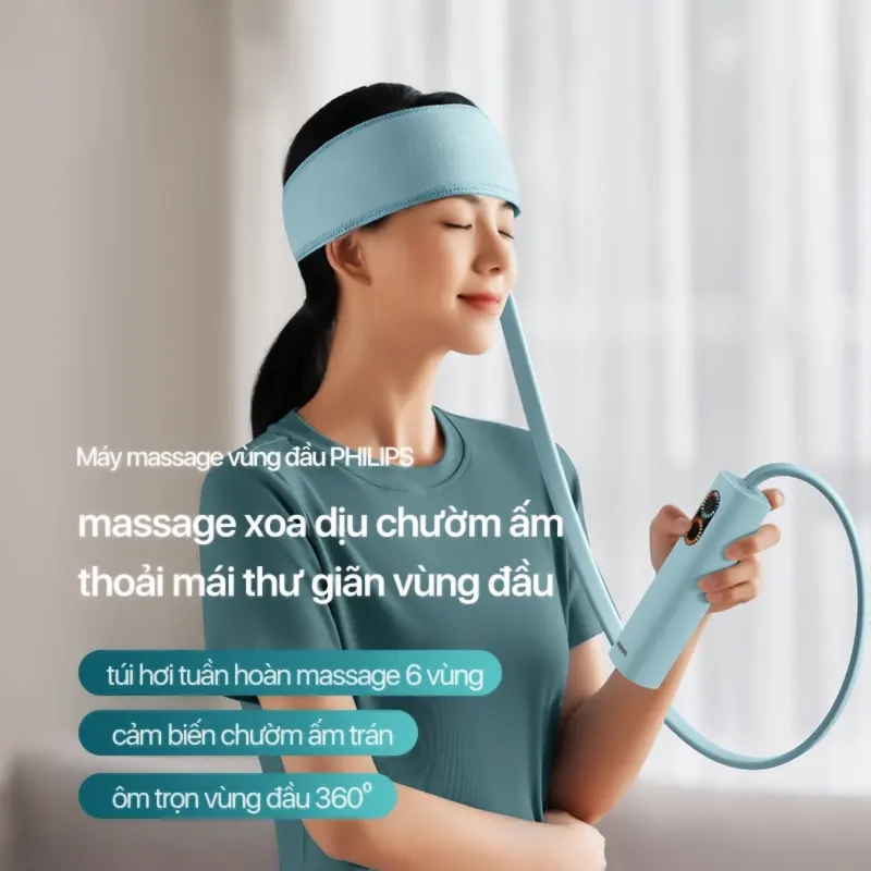 Máy massage đầu