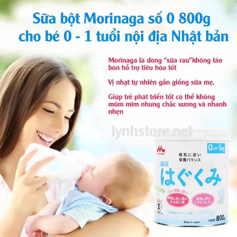 Sữa nội địa cho bé