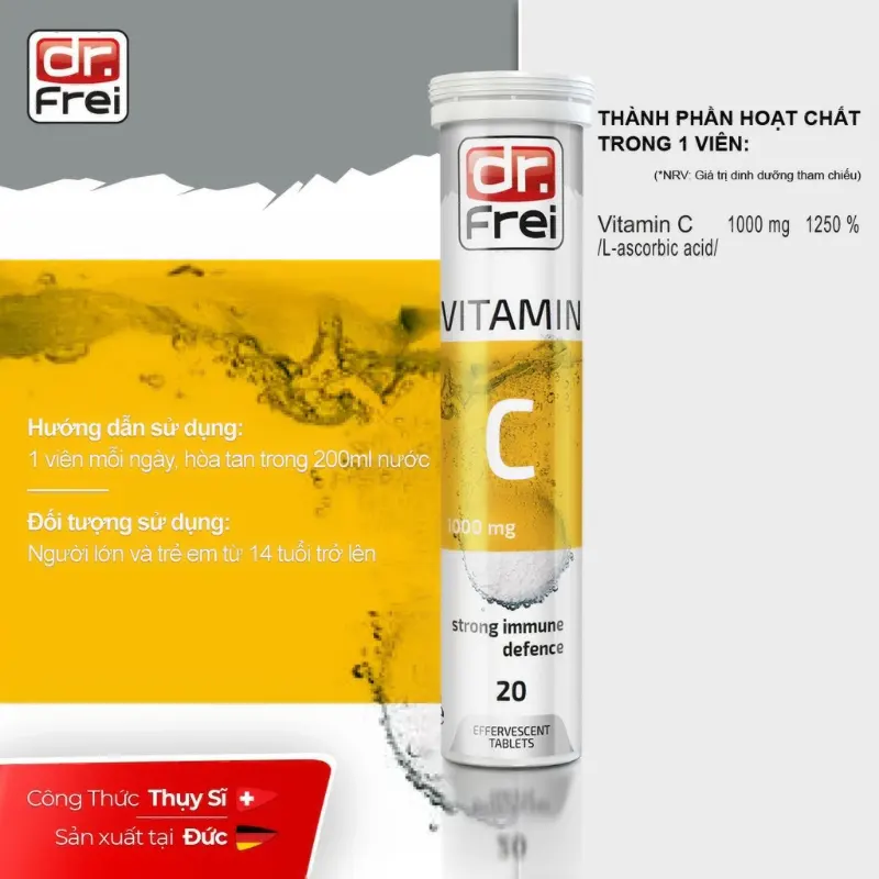 Viên sủi vitamin C