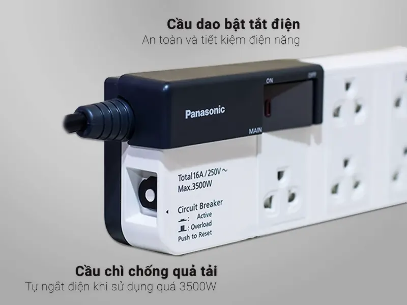 Top 7 ổ cắm điện Panasonic tốt và được ưa chuộng nhất hiện nay