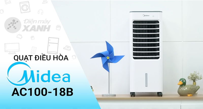 Top 7 quạt điều hòa Midea được ưa chuộng nhất hiện nay