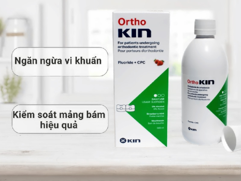 Nước súc miệng Kin - Công dụng và cách sử dụng hiệu quả