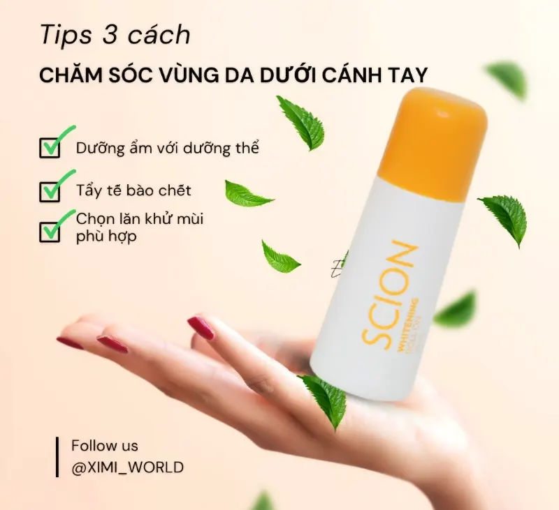 Top 6 thuốc trị hôi nách tốt nhất và an toàn nhất hiện nay