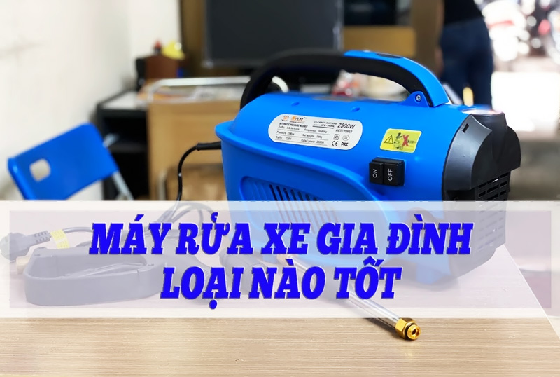 Top 5 máy rửa xe mini giá rẻ tốt nhất năm 2024