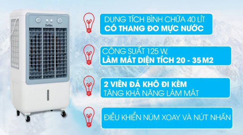 Quạt điều hòa Delites BR-A12 hình 0