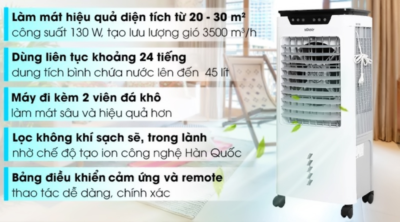 Quạt điều hòa Hommy RPD-80 hình 0