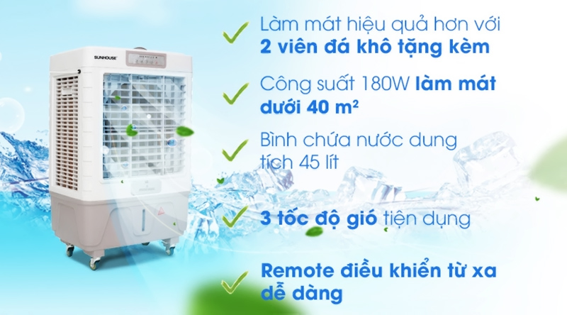 Quạt điều hòa Sunhouse SHD7746 hình 0