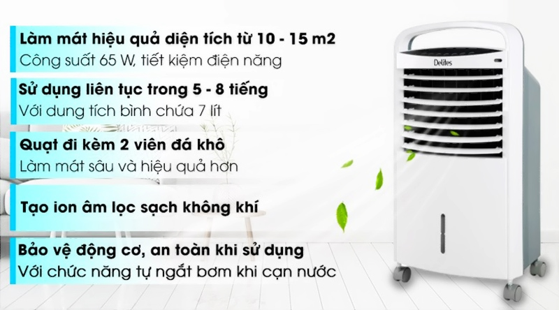 Quạt điều hòa Delites DEL-AC07DR hình 0