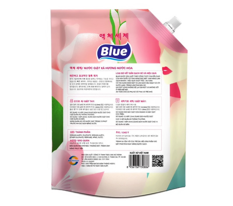 Túi nước giặt BLue nước hoa CH41 2.1L hình 0