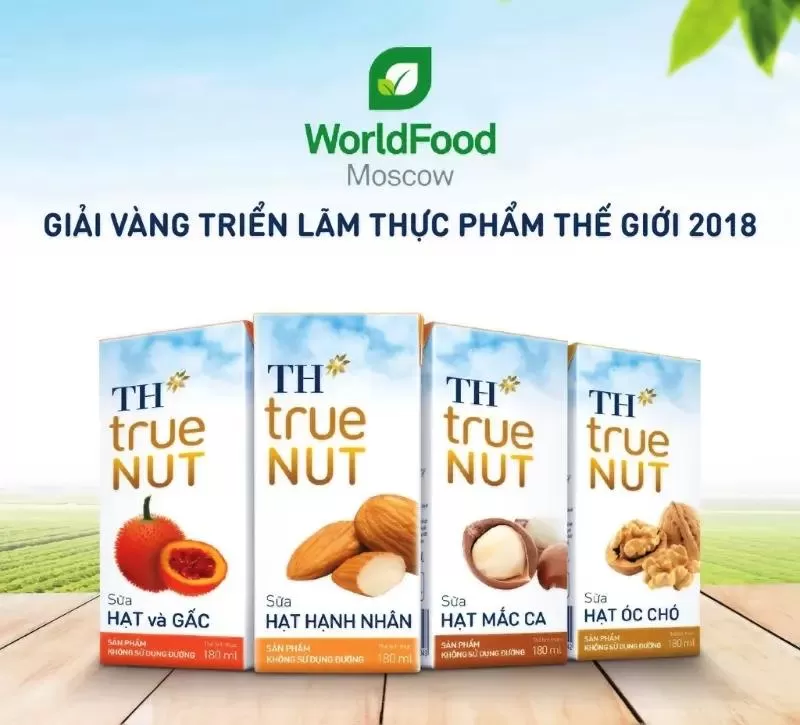 Sữa hạt óc chó TH True Milk