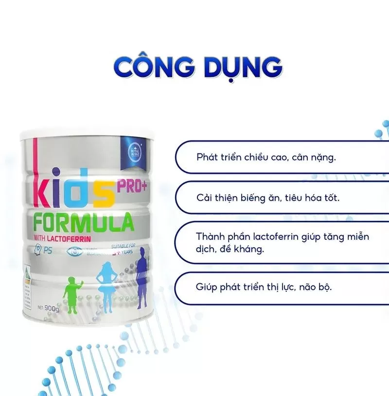 Sữa hoàng gia Úc Royal Ausnz Lactoferrin Formula Milk BB-12 và Kids Formula