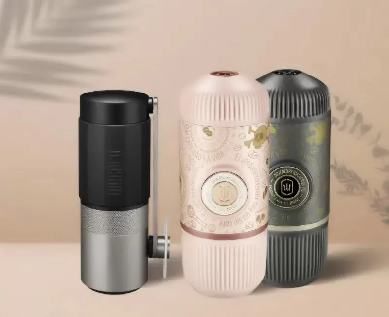 Máy pha cà phê cầm tay Wacaco Nanopresso cho gia đình