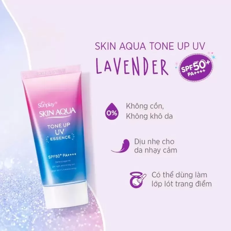 Kem chống nắng kháng nước Skin Aqua Tone Up UV SPF 50+