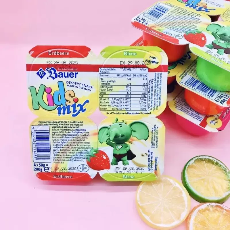 Sữa chua váng sữa cho bé 6 tháng Kidsmix