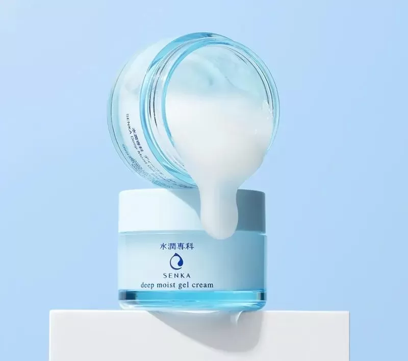 Mặt nạ ngủ Senka Deep Moist Gel Cream cấp ẩm chuyên sâu