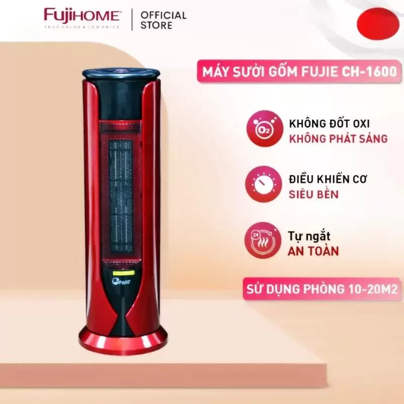 Quạt sưởi gốm Ceramic FUJIHOME FH1000