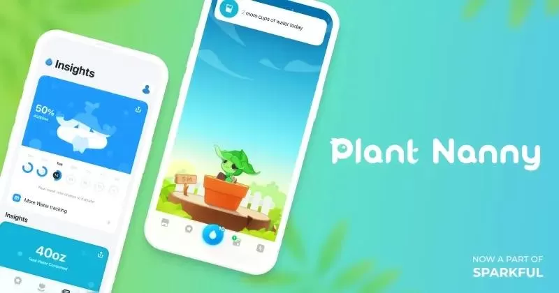 App nhắc nhở uống nước Plant Nanny²