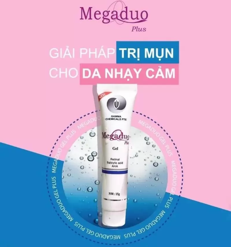 Kem trị mụn cho nam giới Megaduo Gel