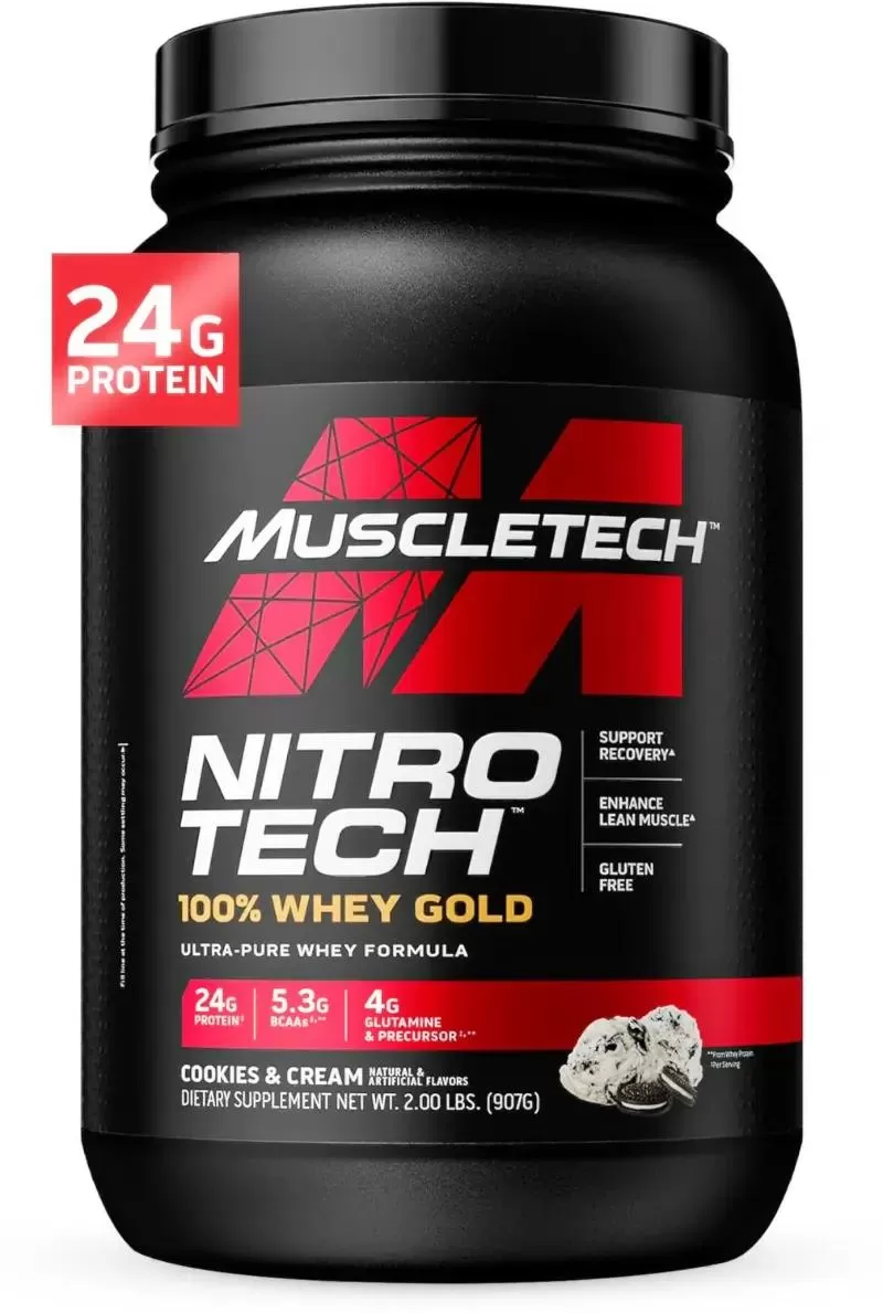 Sữa tăng cơ NitroTech Whey Gold cho người tập gym