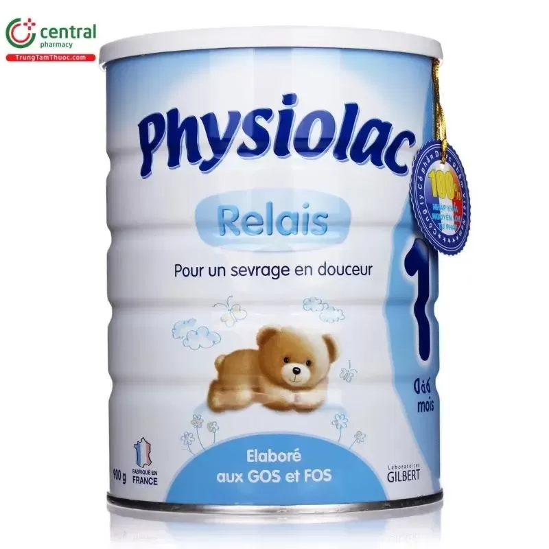 Sữa phát triển trí não cho trẻ Physiolac Relais số 1