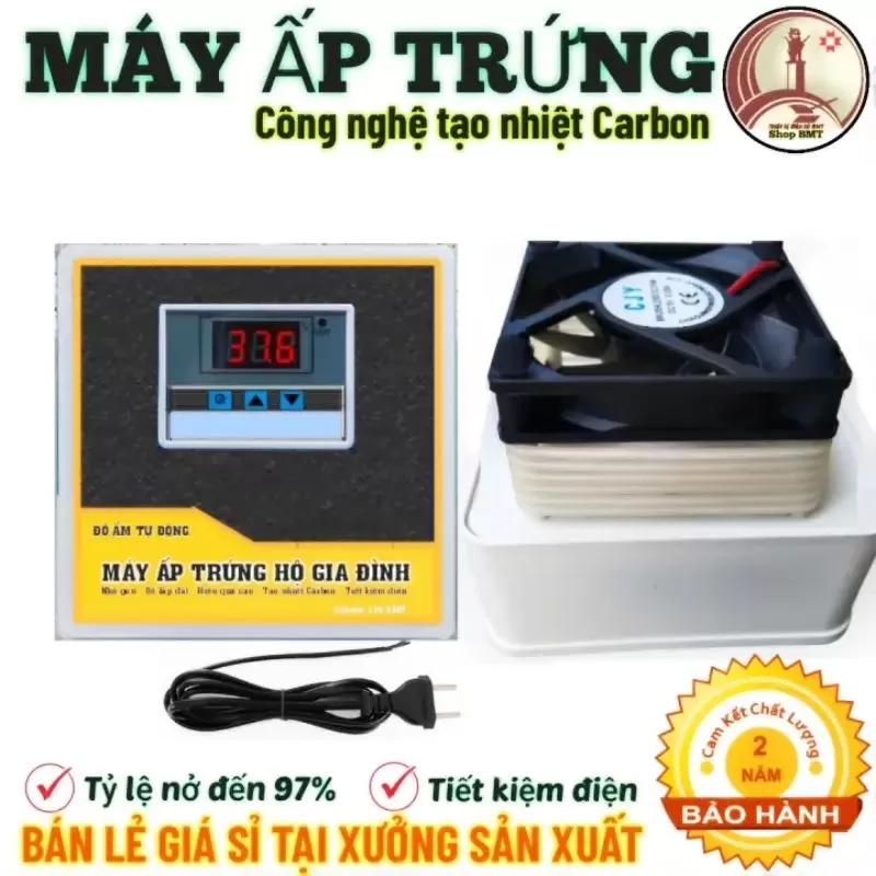 Máy ấp trứng mini thông minh BMT