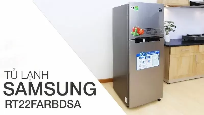 Tủ lạnh hai cánh Samsung RT22FARBDSA Digital Inverter 243L