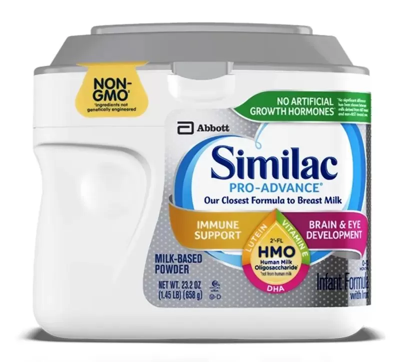 Sữa phát triển trí não cho trẻ sơ sinh Similac Advance NON GMO của Mỹ