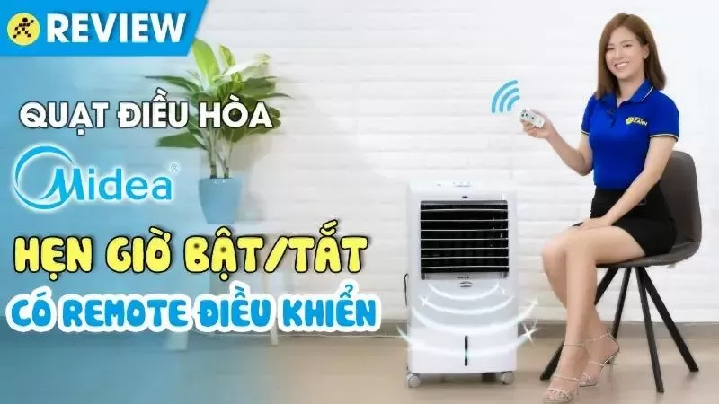 Quạt điều hòa hơi nước Midea AC120-15F