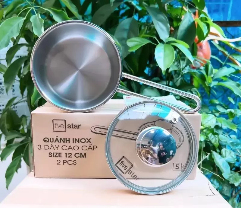 Nồi quánh inox Fivestar 14cm