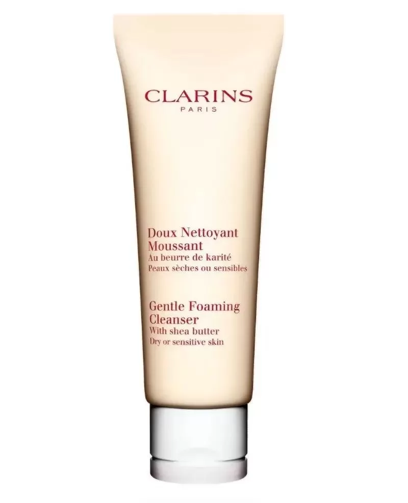 Sữa rửa mặt Clarins cho da khô & nhạy cảm Gentle Foaming Cleanser With Shea Butter For Dry/Sensitive Skin