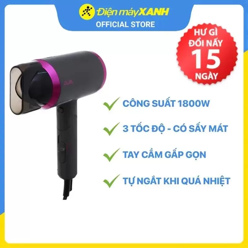 Máy sấy tóc mini du lịch 1100W AVA RCY-7022