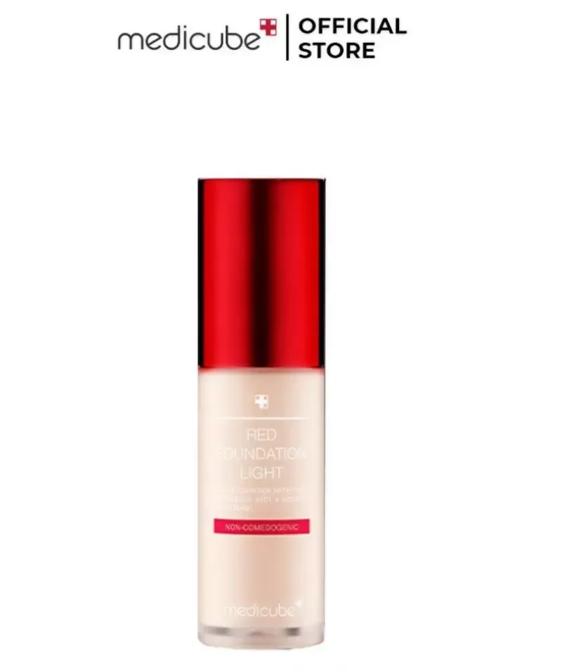 Kem nền cho da nhạy cảm trị mụn Red Foundation Light