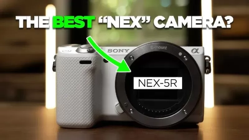 Máy ảnh giá rẻ NEX-5R kèm lens 16-50 tích hợp wifi