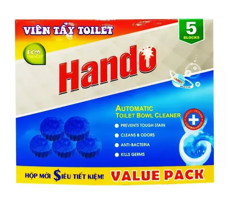 Viên tẩy bồn cầu Hando Value Pack 5 viên