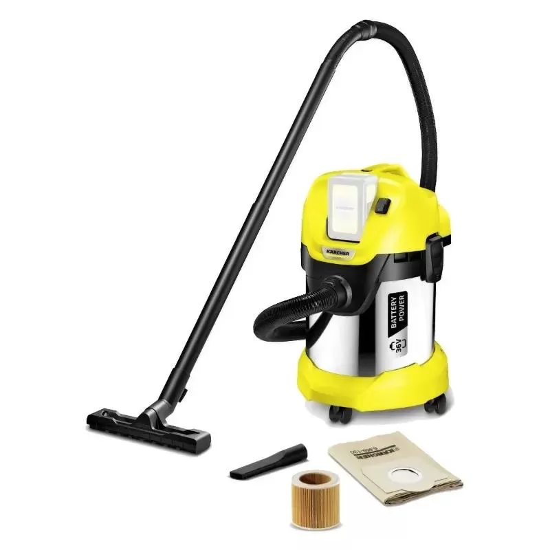 Máy hút bụi khô và ướt Karcher WD 3 S Premium không tiếng ồn