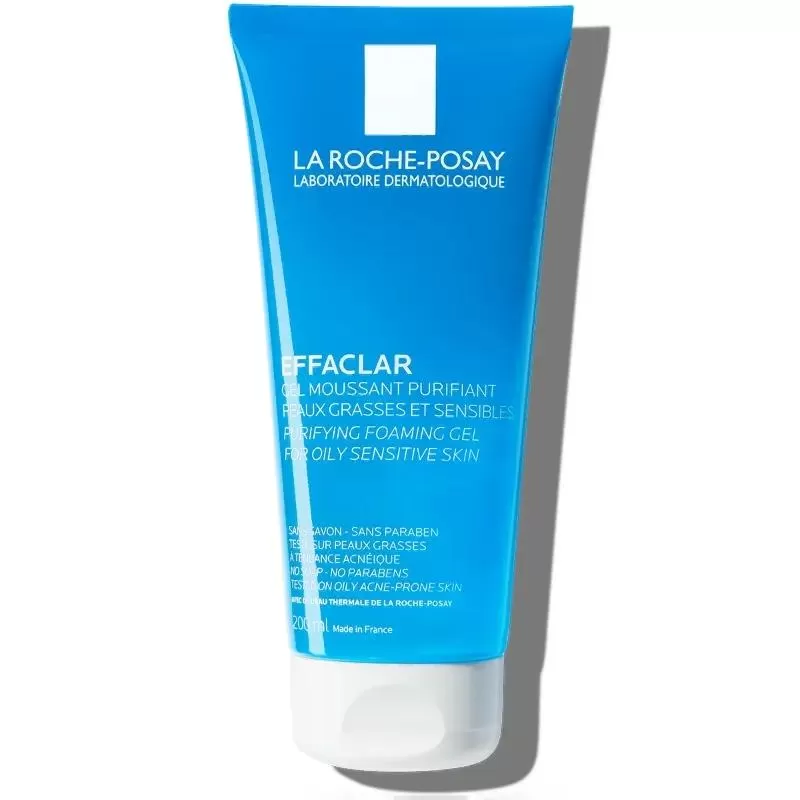 Gel rửa mặt La Roche Posay Effaclar Foaming giảm mụn đầu đen