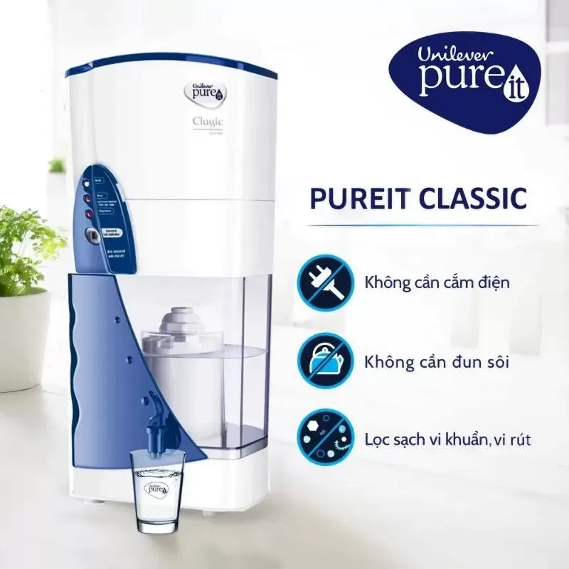 Máy lọc nước gia đình Pureit Classic