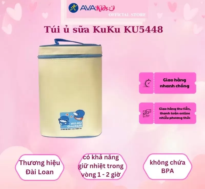 Bình ủ sữa Kuku cho bé