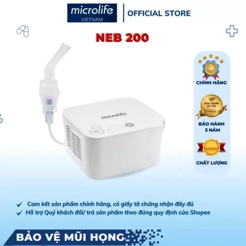 Máy khí dung cầm tay trẻ em Microlife NEB200
