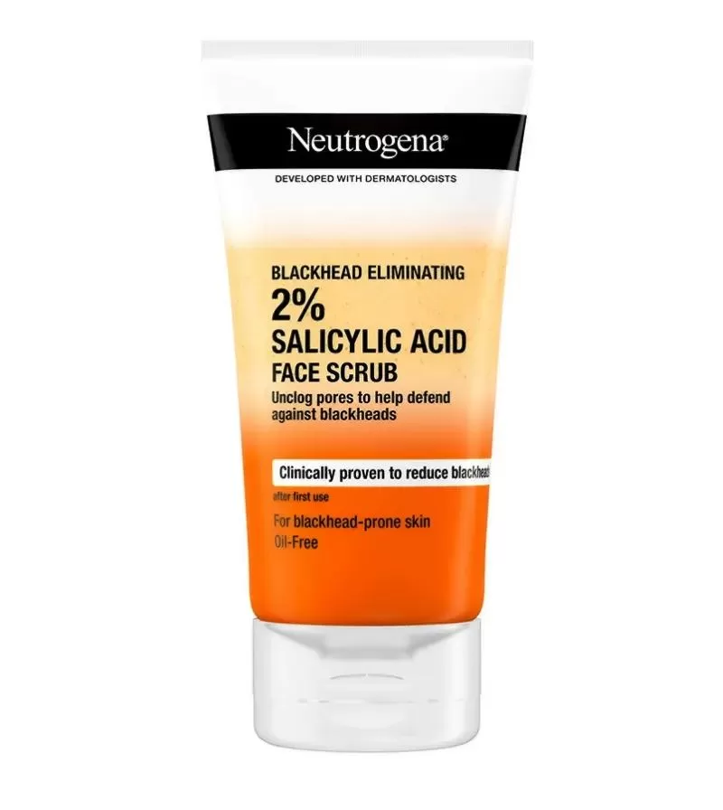 Sữa rửa mặt trị mụn đầu đen Neutrogena Blackhead Eliminating Scrub