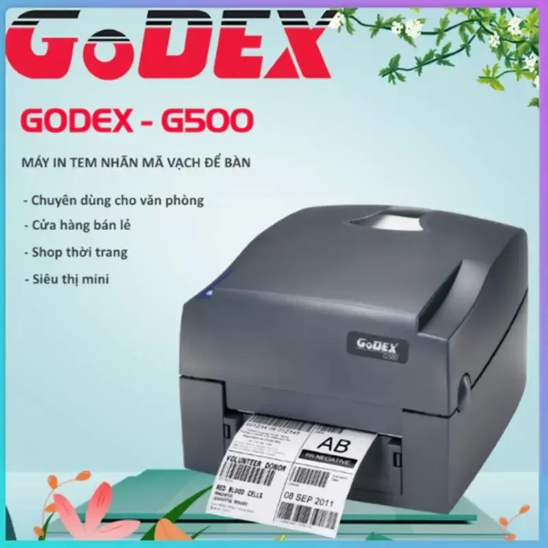 Máy in mã vạch Godex G500