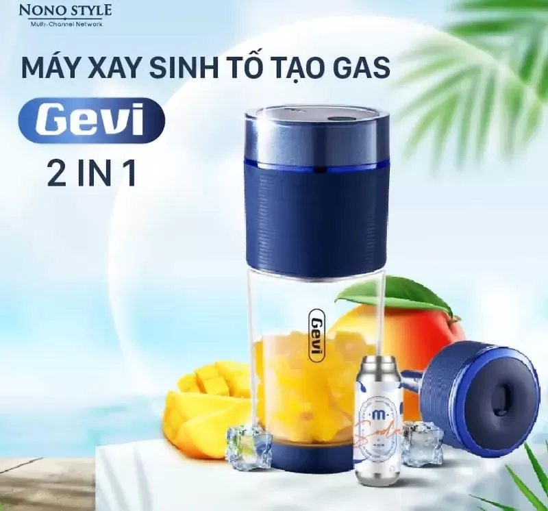 Máy xay sinh tố mini cầm tay GEVI